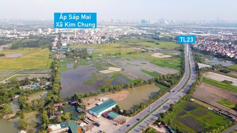 Đông Anh - Hà Nội: Cận cảnh KĐT Kim Chung và Đại Mạch hơn 8.120 tỷ đang mời đầu tư