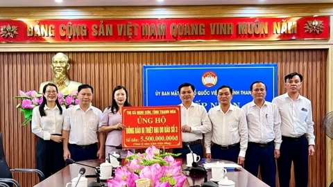 Thanh Hóa đã quyên góp, ủng hộ gần 42,6 tỷ đồng giúp đồng bào bị thiệt hại do bão số 3