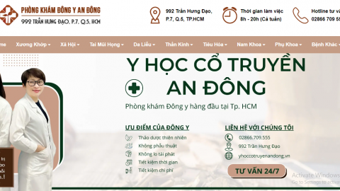 Phòng khám Y học Cổ truyền An Đông bị xử phạt gần 58 triệu đồng