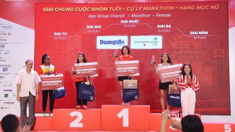 Bế mạc Giải Marathon Quốc tế Hà Nội Techcombank Mùa thứ ba