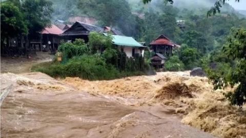 Bắc Bộ mưa lớn diện rộng, cảnh báo lũ quét và sạt lở đất tại nhiều địa phương