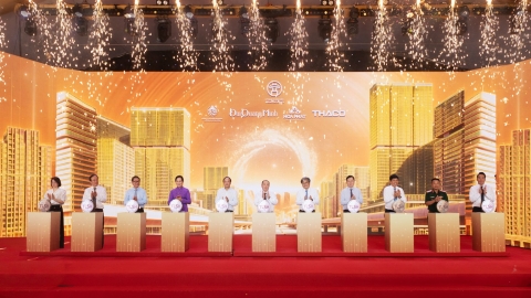 Khởi công Dự án Khu đô thị đa mục tiêu và Khu đô thị định cư tại phường Lĩnh Nam