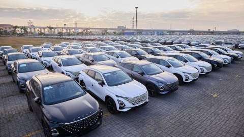 Nhập khẩu ô tô nguyên chiếc trong tháng 8/2026 giảm 30,1%