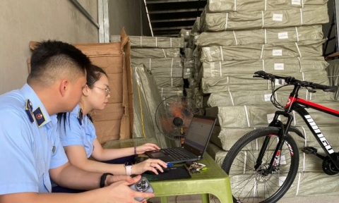 Thái Nguyên tạm giữ 300 chiếc xe đạp không rõ nguồn gốc