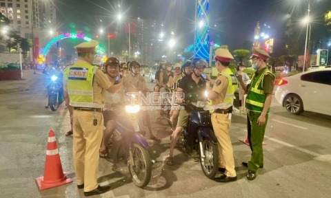 Thái Nguyên: Xử lý gần 300 trường hợp vi phạm giao thông trong ngày đầu kỳ nghỉ Lễ