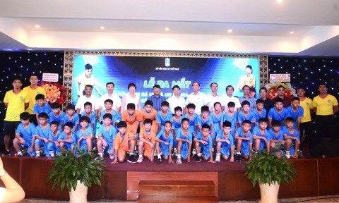 Bà Rịa - Vũng Tàu: Ra mắt đội bóng đá U9 và U11 dự giải toàn quốc 2024
