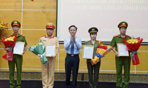 Quảng Bình vinh danh các tập thể xuất sắc trong phòng, chống tội phạm ma túy và trao giải cuộc thi “Tìm hiểu Luật Căn cước”