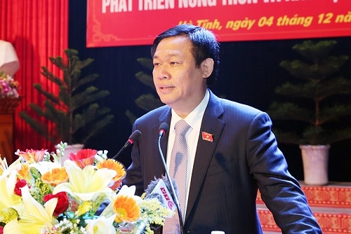 Phó Thủ tướng Vương Đình Huệ tiếp xúc cử tri tại Hà Tĩnh