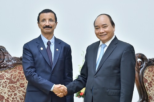 Thủ tướng Nguyễn Xuân Phúc tiếp lãnh đạo Tập đoàn DP World (UAE)