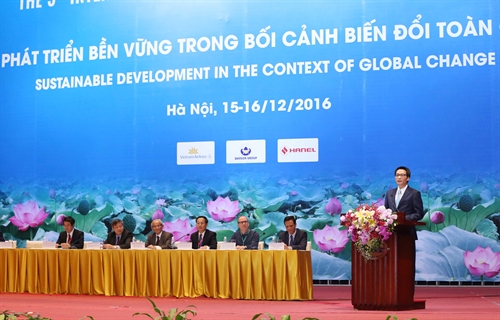 Phó Thủ tướng Vũ Đức Đam dự phiên khai mạc Hội thảo khoa học quốc tế Việt Nam