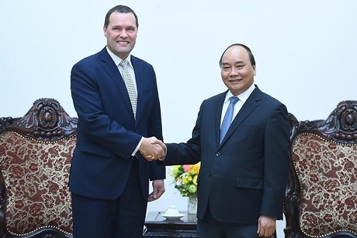 Thủ tướng Nguyễn Xuân Phúc tiếp Đại sứ Cộng hòa Czech