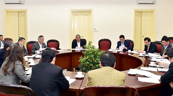 Phó Thủ tướng Trương Hòa Bình chủ trì cuộc họp về các kiến nghị của Bộ Công thương