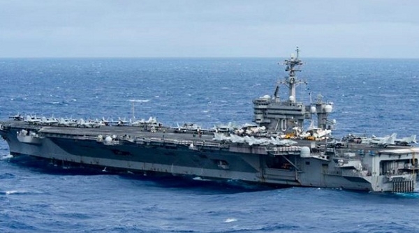 Báo Trung Quốc nói về 4 mục đích điều tàu sân bay USS Carl Vinson tuần tra Biển Đông của Mỹ