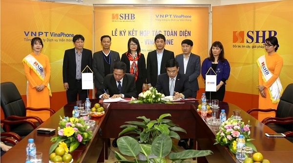 SHB và Vinaphphone ký thỏa thuận hợp tác chiến lược