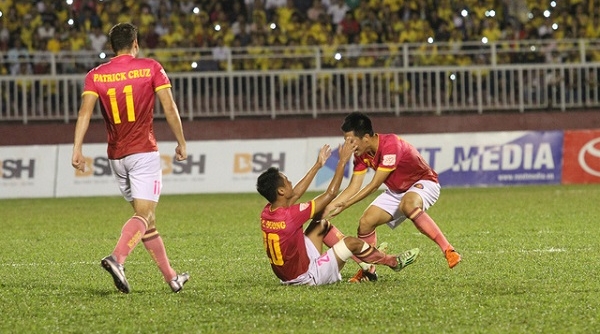 V-League: Sài Gòn FC “bắn hạ” SL Nghệ An trong trận cầu giàu kịch tính