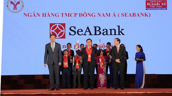 SeaBank lần thứ 8 liên tiếp nhận giải thưởng "Thương hiệu mạnh Việt Nam"
