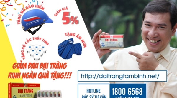 Dược phẩm Tâm Bình ra mắt website daitrangtambinh.net và hotline tư vấn miễn phí 1800 6568