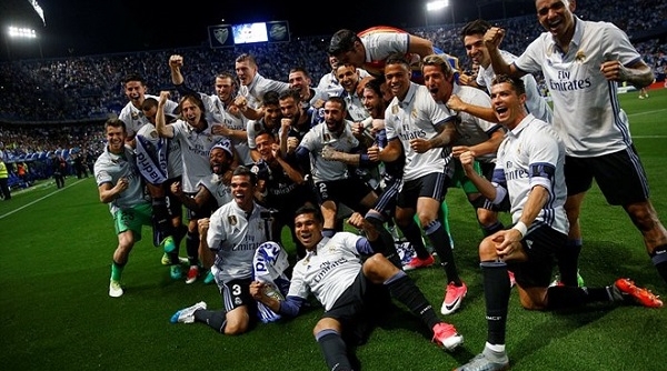 Real Madrid vô địch La Liga sau 5 năm