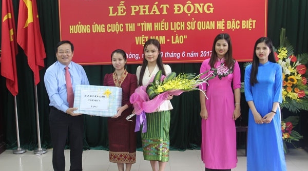 Hải Phòng: Phát động Cuộc thi “Tìm hiểu lịch sử quan hệ đặc biệt Việt Nam – Lào"