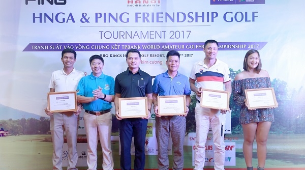 15 golfer được đặc cách vào vòng chung kết TPBank WAGC 2017