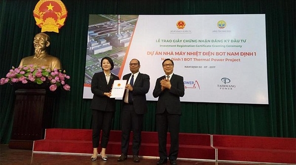 Nam Định đón dự án nhiệt điện với số vốn đầu tư hơn 2 tỷ USD