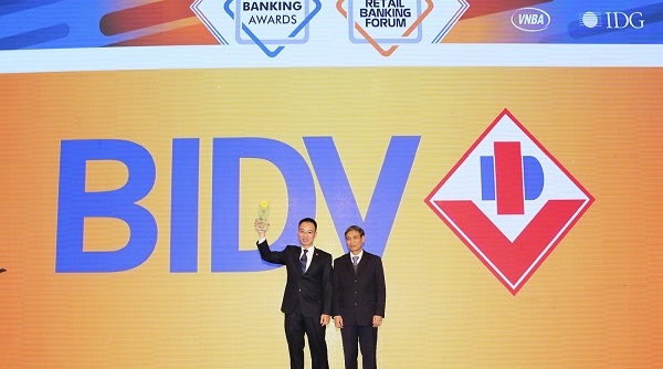 BIDV năm thứ 2 liên tiếp nhận giải “Ngân hàng bán lẻ tiêu biểu nhất”