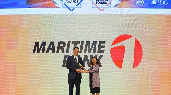 Maritime Bank- Ngân hàng đồng hành cùng DNNVV tốt nhất Việt Nam 2017