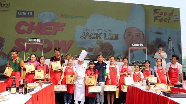 Chin-Su đồng hành cùng Lễ hội Ẩm thực và Giải trí quốc tế tại TP. Hồ Chí Minh