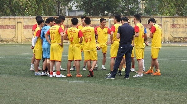8 đội tham dự Giải Bóng đá Cúp các CLB Báo chí tỉnh thành lần thứ 3