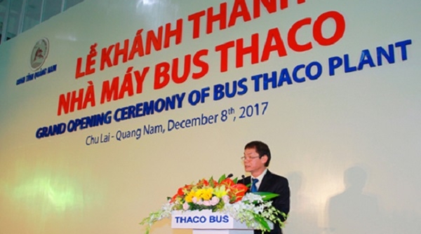 Bài phát biểu của Chủ tịch HĐQT THACO Trần Bá Dương tại Lễ khánh thành NM Bus THACO