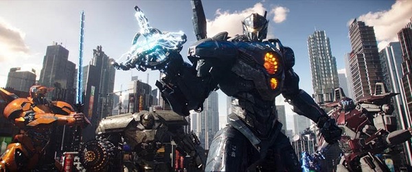 "Pacific Rim: Trỗi Dậy" hé lộ cuộc chiến giữa robot Jaeger và quái vật Kaiju