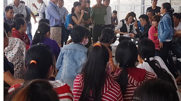 Thừa Thiên Huế: Hàng chục công nhân đình công vì bức xúc tiền lương tháng 13