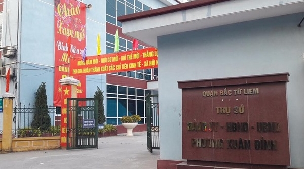Hà Nội: Khởi tố nguyên Chủ tịch UBND phường Xuân Đỉnh