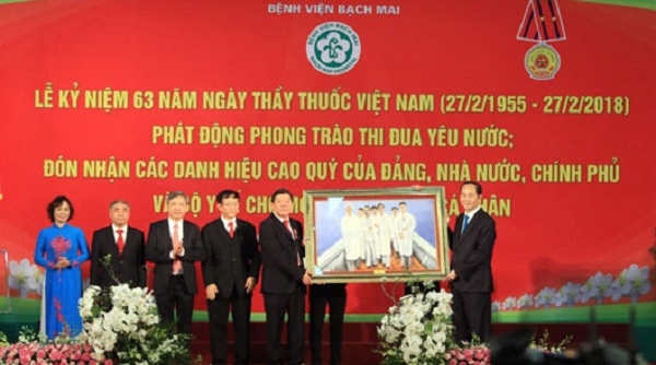Chủ tịch nước Trần Đại Quang: “Nhiệm vụ của ngành Y tế rất nặng nề, nhưng vô cùng vẻ vang”