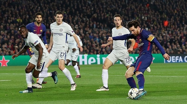 Messi lập cú đúp, Bacra nhấn chìm Chelsea tại Nou Camp