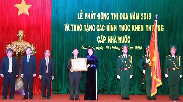Phó Chủ tịch nước Đặng Thị Ngọc Thịnh: “Phát động thi đua phải triển khai đồng bộ, toàn diện"