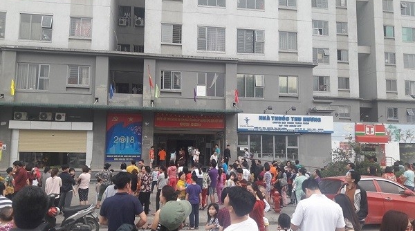 Hà Nội: Cháy tại chung cư Kiến Hưng, hàng trăm cư dân hoảng loạn