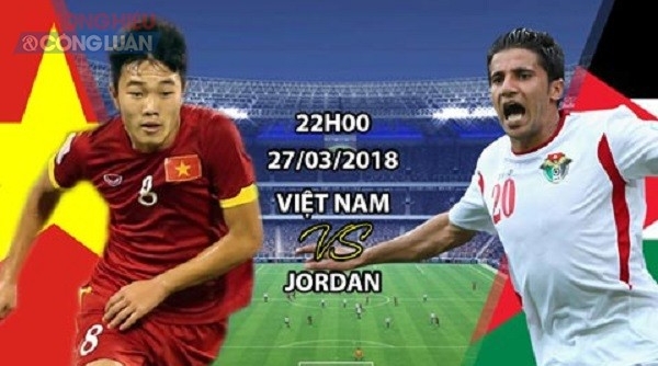 Jordan và Việt Nam, 22h00 ngày 27/3: Chờ bữa tiệc bàn thắng