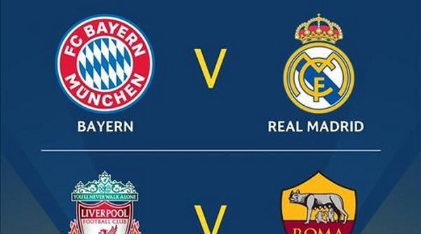 Bốc thăm bán kết Cup C1: Đại chiến đầy duyên nợ giữa Real Madrid và Bayern Munich