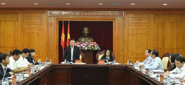 Đoàn công tác của Quốc hội làm việc tại Lạng Sơn