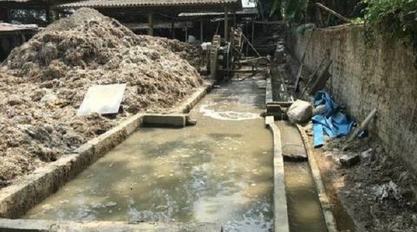Hậu Lộc, Thanh Hóa: Đình chỉ cơ sở chế biến bao bì gây ô nhiễm