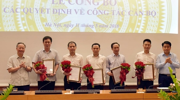 Hà Nội bổ nhiệm 5 lãnh đạo Sở, Ban quản lý dự án