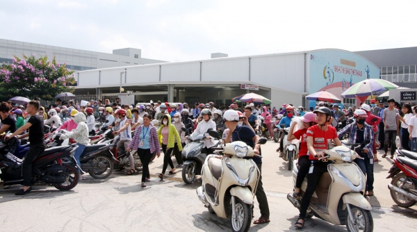 Bắc Giang: Hàng nghìn công nhân đình công đòi quyền lợi