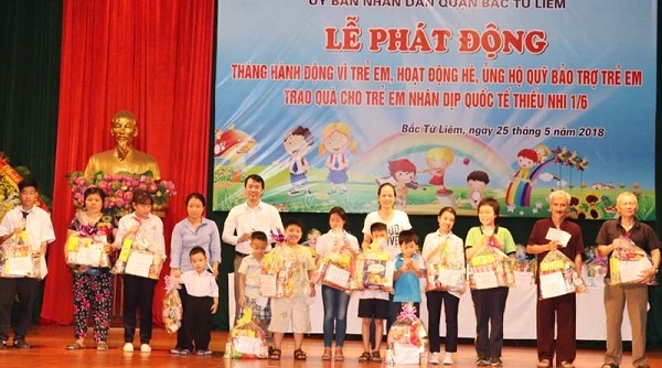 Quận Bắc Từ Liêm (Hà Nội): Phát động Tháng hành động vì trẻ em