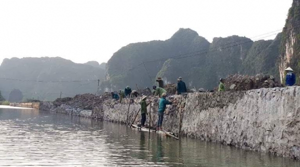 Ninh Bình: Dự án nạo vét sông đội vốn hơn 40 lần