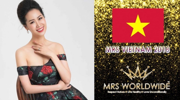 Hoa hậu Dương Thùy Linh tiết lộ lý do tham dự Mrs Worldwide 2018 ở tuổi 35