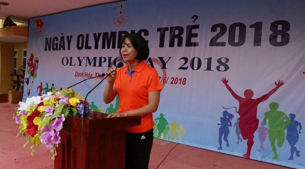 Thái Nguyên: Uỷ ban Olympic Việt Nam phối hợp tổ chức Ngày Olympic Trẻ năm 2018 tại ATK Định Hoá