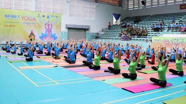 Gia Lai: Tổ chức sự kiện nhân ngày Quốc tế Yoga