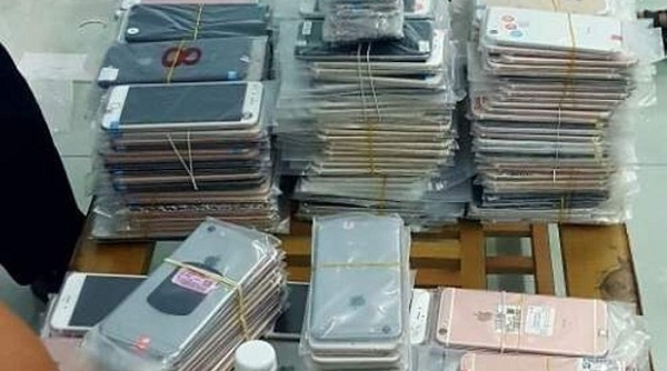 Quảng Ninh: Thu giữ 600 điện thoại iPhone, 26 máy iPad trị giá khoảng 1,8 tỷ đồng
