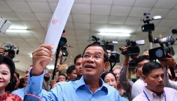 Việt Nam chúc mừng bầu cử Quốc hội Campuchia thành công